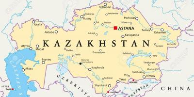 Harta astana, Kazahstan