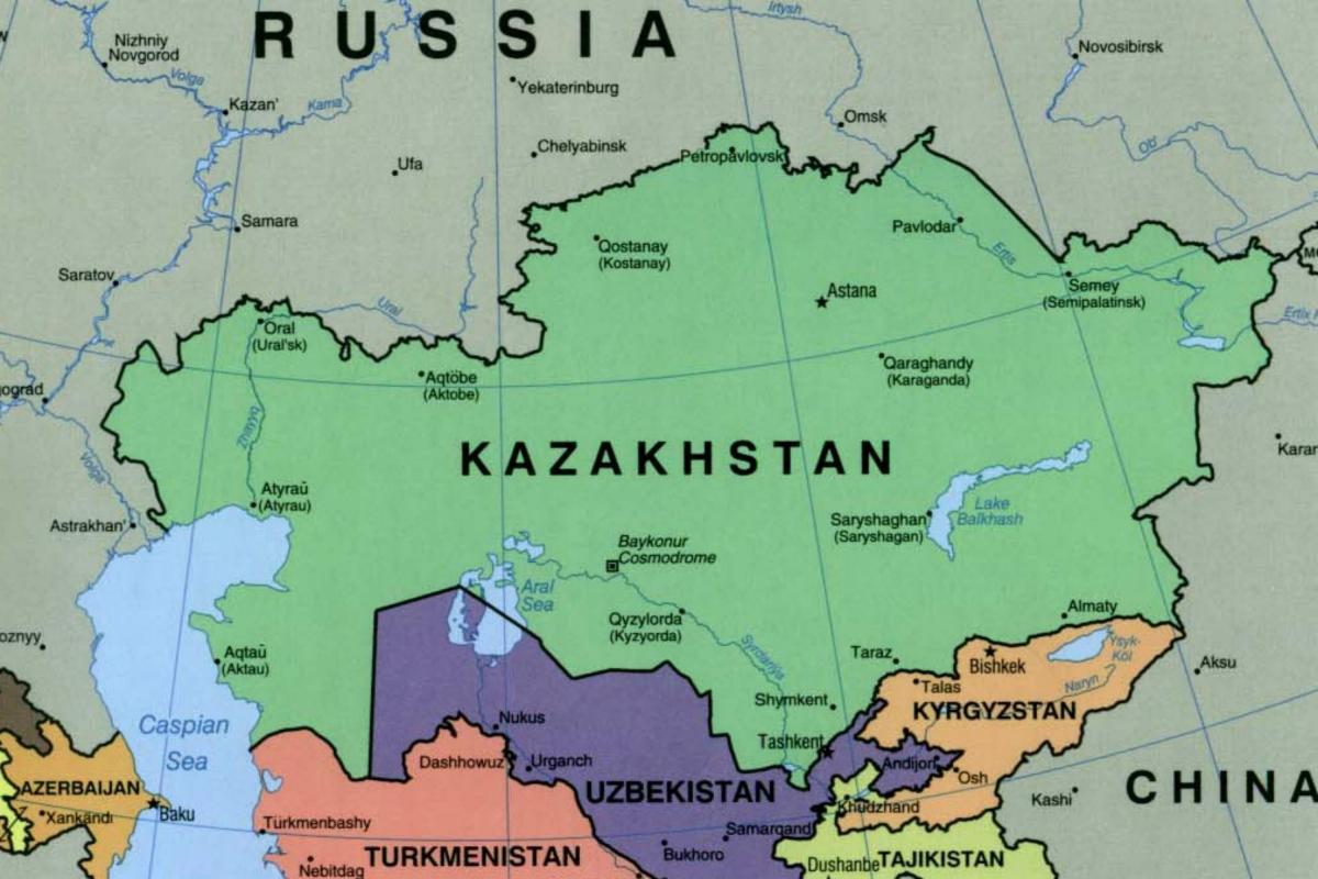 harta almaty, Kazahstan