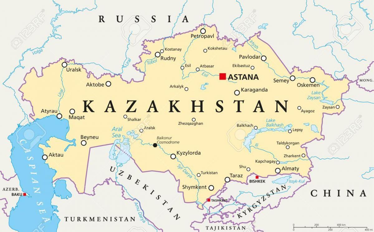 harta astana, Kazahstan